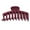 Wine, variant on Kayannuo Christmas 10 Color Large Matte Hair Claw Clips Nonslip Big Nonslip Hair Clamps Perfect Jaw Hair Clamps For Women And Thinner Hair Styling