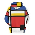 thumbnail image 3 of Abstract Color Block Men's Women New Sweatshirt Hoodie Men's Plus Size Sweatshirt Hooded Sweatshirt 3d Printed Street Men's Cloth, 3 of 6