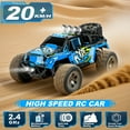 thumbnail image 3 of VKFVKF Remote Control Car, RC Car for Kids, RC Monster Truck with Lights & Headlights,All Terrain Off Road Vehicle, Gift for Boys/Girls Age 3+, 3 of 8