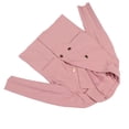 thumbnail image 2 of Chaqueta de traje de mujer con doble botonadura, moda, color puro, manga larga, abrigo informal para trabajar, rosa M, 2 of 15
