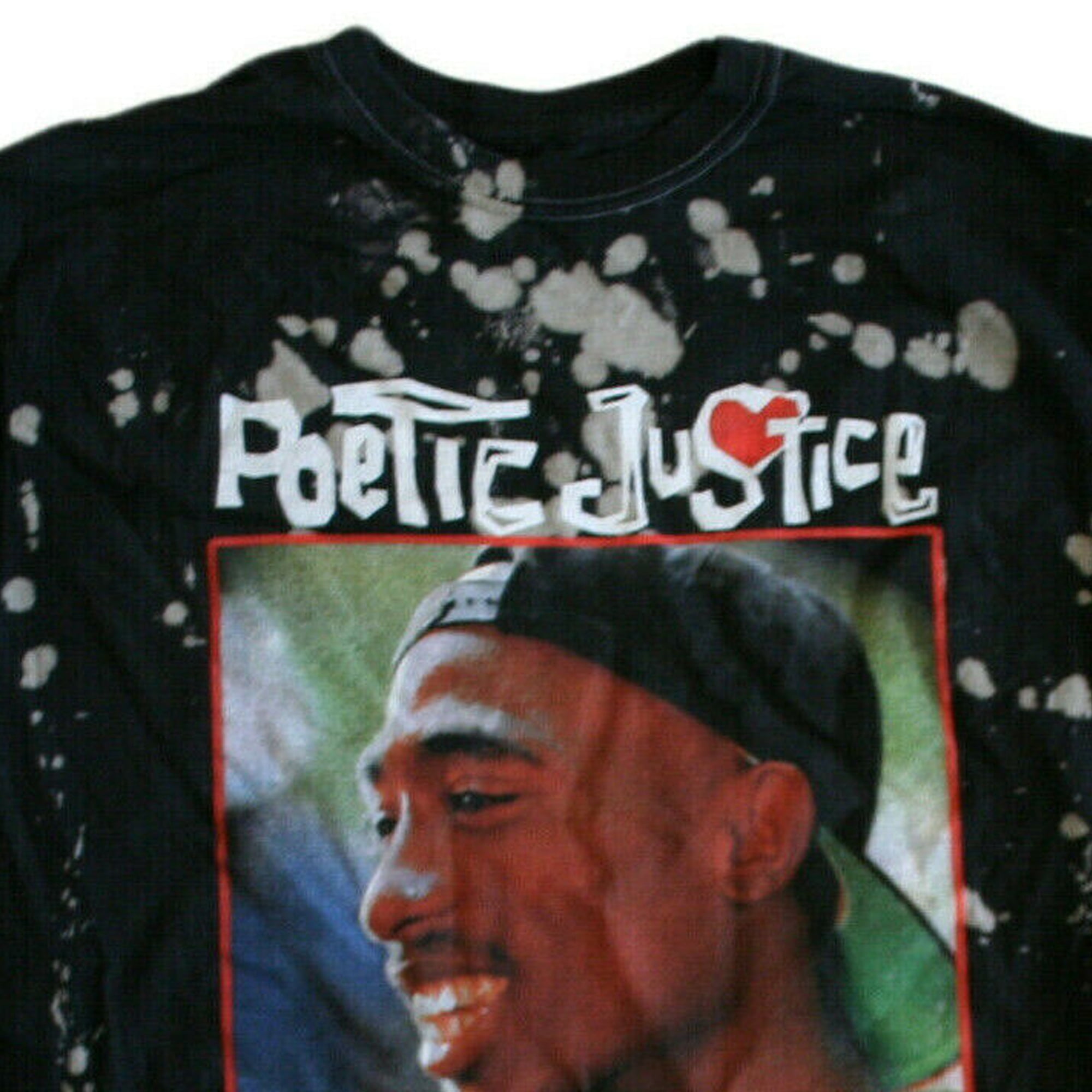 Poetic Justice Bleach Washed Long Sleeve Men