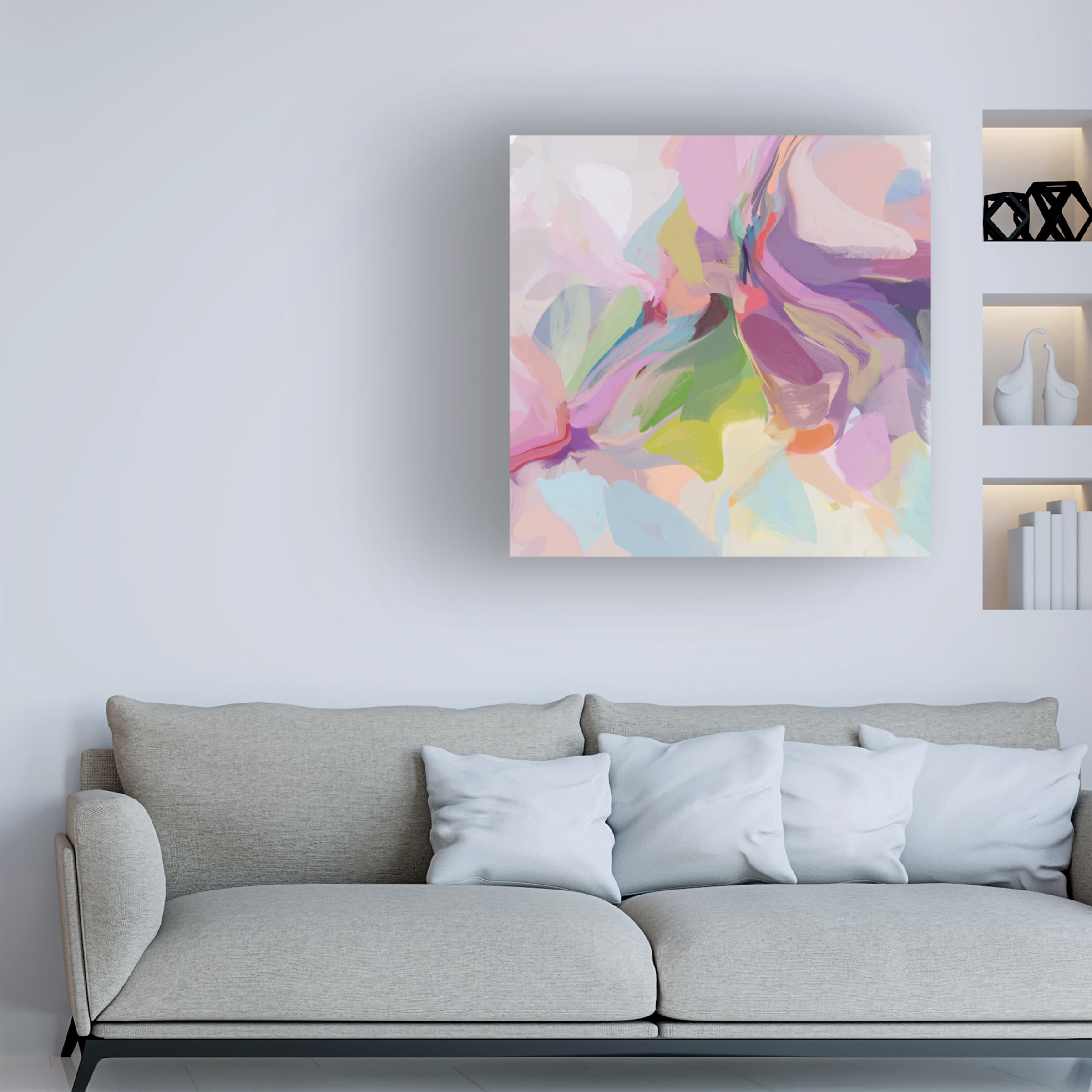 Irena Orlov 'Influence II' Canvas Art
