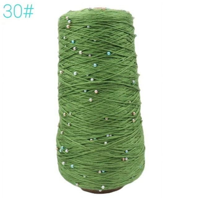 6 ply mercerized cotton thread + pearl hand woven pure cotton fine wool thread crochet thread bead thread DIY hand woven thread