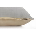 thumbnail image 4 of Laddha Home Designs Solid Loomed Square Cotton Throw Pillow Cover - 20" - Gray, 4 of 9
