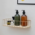 thumbnail image 2 of Floating Shelf Iron Wood - Wall Mounted Bookshelf Bathroom Shelf Rustic Shelf, 2 of 10