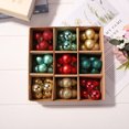 thumbnail image 3 of Juego de 54 bolas de purpurina para decoración de bolas colgantes de árbol de Navidad (3 cm54 piezas) Ndcxsfigh Nuevos Originales, 3 of 9