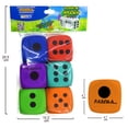 thumbnail image 3 of Dados De foamy PASCUA Didacticos 5x5 cm 6 Blancos Y 6 De COLORES Total 12 Dados, 3 of 5