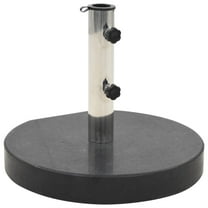 Casafoyer Parasol Base Granite 66.1 lb Round Black
