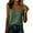Green, variant on Cilsoka Womens Scoop Neck Linen Tank Tops Button Down Sleeveless Shirts Vest Top