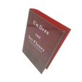 thumbnail image 2 of pitrice Acrylic Book Vase Unique Aesthetic Room Decor Decorative Vase for Restaurant Red, 2 of 9