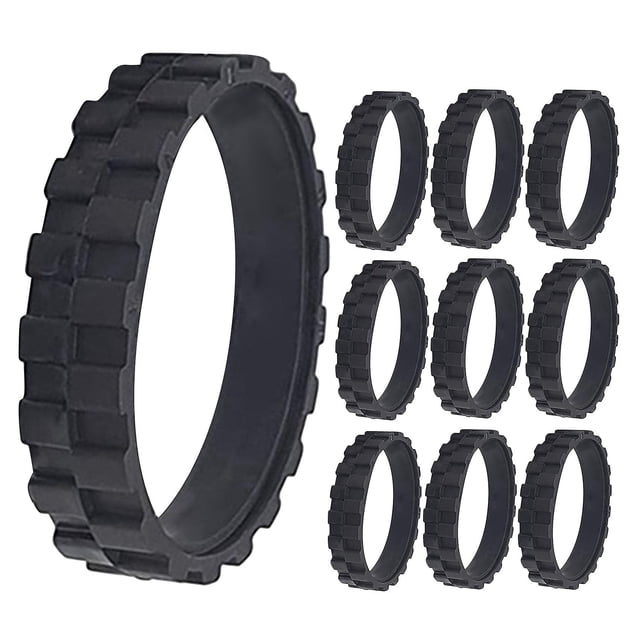 Reemplazo de robots de barrido Neumáticos para Irobot Roomba Wheels Series 500, 600, 700, antideslizantes, 10 unidades