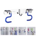 thumbnail image 3 of 1pc Broom Holder Garden Tool Organizer Punching Stainless Steel Rake Mop Holder, 3 of 9