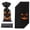 Black, variant on Halloween Treat Bags 50-Pack with Clear Cellophane Design, Candy and Cookie Packaging with Twist Ties, Party Favor Supplies for Gift Giving