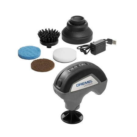 Dremel Versa Household and Outdoor Cordless Power Scrubber Kit 4V