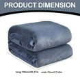 thumbnail image 2 of AUQ Blanket Flannel Queen Blanket Luxurious and Comfortable Microfiber Plush Blanket Blanket Queen Size, 2 of 7