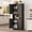 Dressers | Black B, variant on Pantry Cabinet,70" Tall Kitchen Pantry Cabinet with Doors and Adjustable Shelves, Freestanding Cupboard, Tall Storage Cabinet for Bathroom, Dining Room, Living Room (Rustic Gray)