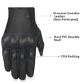 thumbnail image 3 of Guantes de moto Superbike G01W-D para mujer (piel negra), 3 of 7