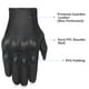thumbnail image 3 of Guantes de moto Superbike G01W-D para mujer (piel negra), 3 of 7