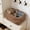 Brown, variant on Storage Cube Baskets with Handles, 1Pc Collapsible Storage Bins for College Dorm, Foldable Storage Basket, Toys Miscellaneous Storage Basket, for Cloakroom Bedroom Living Room,14*11*7 Inches