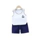 thumbnail image 1 of 18M 60Army GreenSummer Cute Cartoon 2pcs Niños Bebé Niños Niñas Chaleco de dibujos animados Top Shorts Pantalones Conjunto Ropa Niños Pijamas Niñas Ropa Conjuntos esquí esquí Gafas de esquí, 1 of 4
