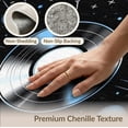 thumbnail image 6 of ODIKA Music Guitar Cd Note Disc Centerpiece Piano Border Shape Motifs Non-Slip Flatwoven for Living Room, Under Sectional, Family, 6 of 7