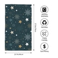 thumbnail image 2 of Balery Christmas Snowflake Toalla de Microfibra Premium con Estampado – 27.5x16 pulgadas, Alta Absorción, Suave y Aterciopelada, Secado Rápido, 2 of 6