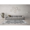 thumbnail image 3 of Ahgly Company Indoor Rectangle Abstract Gray Modern Area Rugs, 5' x 8', 3 of 4
