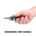 thumbnail image 4 of GreatNeck Multi-Bit Ratcheting Screwdriver, 7 Bit Set, 4 of 5