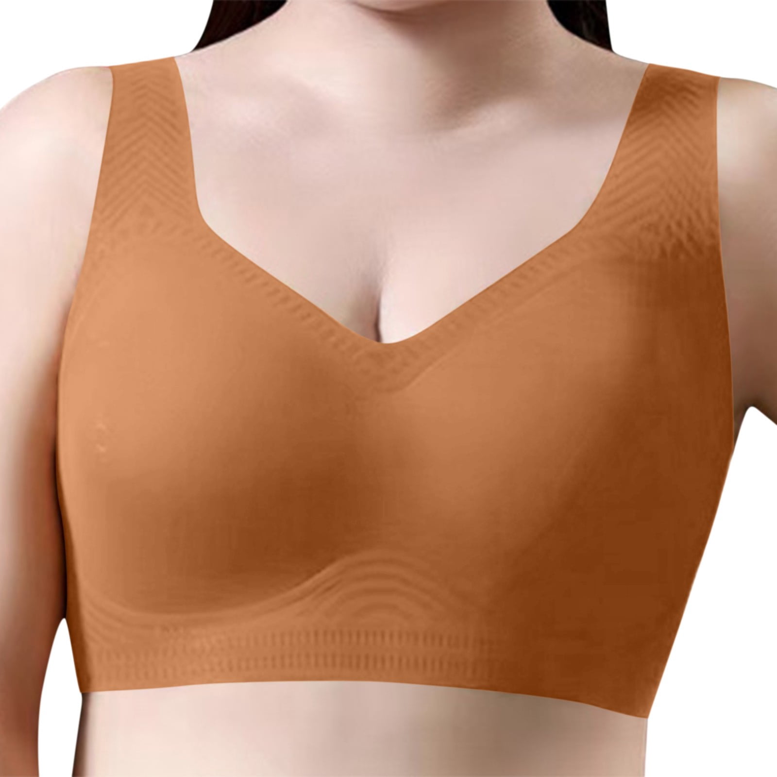 Plus Size Bras for Women Jelly Bra Lifting Wire Jelly Bra Supportive Bras Comfort And Soft Breathable