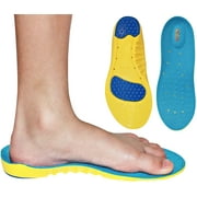 Children's Athletic Memory Foam Insoles For Arch Support and Comfort for Active Children ((24 CM) Kids Size 2-6)