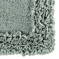 thumbnail image 5 of Better Trends 2 Piece Bathroom Rug Set 100% Cotton, Extra Soft, Water Absorbent & Non Slip Bath Mat, Ruffle Border, (Sage) Shaggy Border Collection, 5 of 6