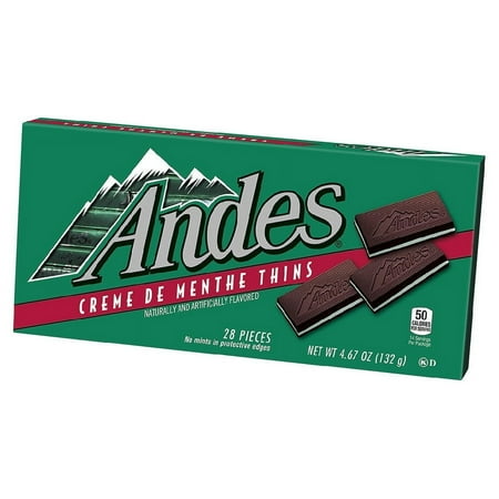 Creme De Menthe Thins Mint 4.67 oz Pack of 2