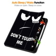 thumbnail image 2 of ELEHOLD for iPad Pro 11 inch 2024 Tri-fold Leather with Pencil Holder Case Kickstand Magnetic Folio Slim Shockproof TPU Cover for iPad Pro 11" 2024,Eyes, 2 of 9