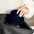 thumbnail image 6 of Constellation Sanitary Napkin Bag Period Pouch Travel Organizer Zipper Pouch Mini Zipper Pouch Storage Case, Made of Velvet Fabric, Sponge, and Oxford Cloth, 6 of 6