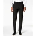thumbnail image 3 of Tommy Hilfiger Mens Slim fit Dress Pants 40 / 29 Black Solid Stretch Wool, 3 of 5