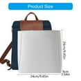 thumbnail image 5 of Structured Shoulder Bag Insert Water Resistant Coating Organization Compartments, 5 of 12