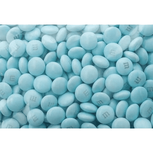 Milk Chocolate Candies (LIGHT BLUE) -  1 lb. Bulk Bag (Perfect for Baking, Cake decoration, Candy buffet, Birthdays, Baby Shower and more...)