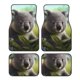 thumbnail image 1 of Fotbe Daisy Koala Juego de 4 Tapetes para Auto con Estampado – Alfombrillas de Goma Reforzada, Diseño Antideslizante, Protección para Todo el Año – Vehículos, Autos, Camionetas y SUVs, 1 of 7