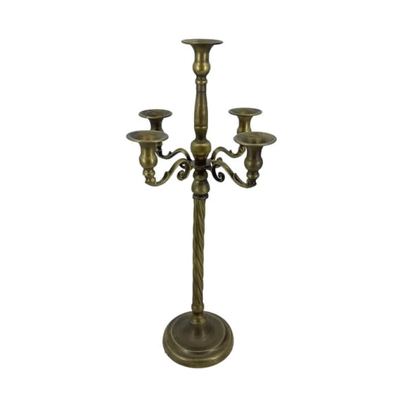 Lynono Co.,Ltd 5Arm Candelabra Candlesticks Holders Taper Candle Holders Stand Table Centerpieces for Formal Event,Wedding,Home Decors