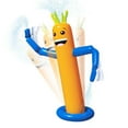 thumbnail image 1 of Banzai Wacky Wiggles Inflatable Sprinkler Outdoor Water Play Ages 3+, 1 of 10