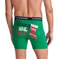 thumbnail image 1 of Little Blue House Men's Funny Boxer Briefs, Hung With Care, Large, 1 of 6