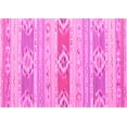thumbnail image 1 of Ahgly Company Indoor Rectangle Abstract Pink Contemporary Area Rugs, 3' x 5', 1 of 4