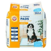 Arm & Hammer for Dogs Training Pads XL, 54ct | Odor Control, Leak-Proof Wee Wee Pads