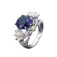thumbnail image 2 of European And American Fashion Sunflower Diamond Ring, 2 of 9
