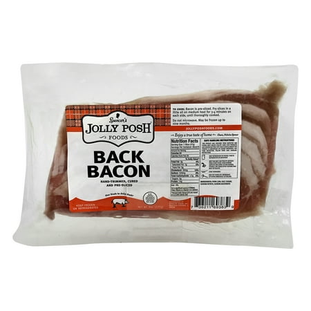 Cure Back Bacon - Jolly Posh Back Bacon