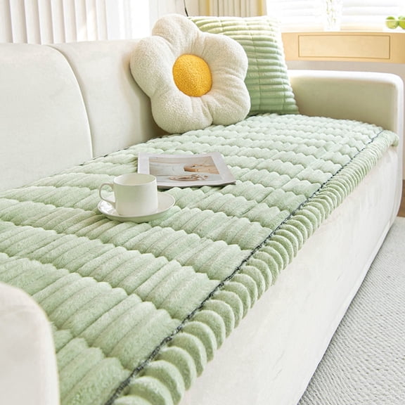 Washable Sofa Cover Protector Non Flannel Soft Pet Friendly Couch Blanket Mat For 3 Cushion Seating Furniture