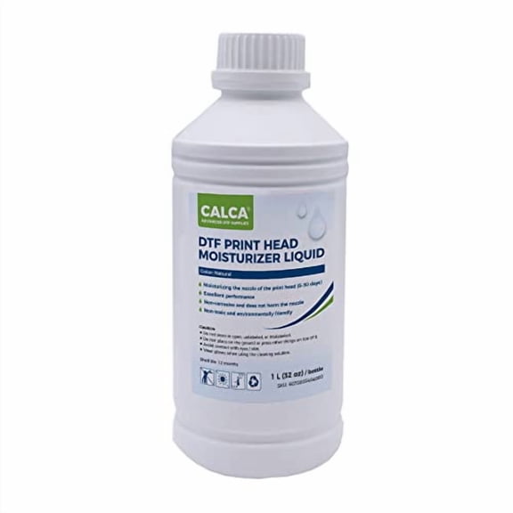 DTF Printhead Moisturizing Liquid 32 oz, Bottle of 1L, for Direct to Transfer Film Printing US Stock
