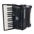 thumbnail image 2 of Hohner Bravo II 48 Accordion With Black Bellows - Black, 2 of 6