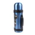thumbnail image 4 of Jarra térmica de gran capacidad de 1200 ml, botella de vacío de acero inoxidable 304, botella de agua aislada para exteriores, color azul, 4 of 15