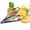 Silver, variant on Hmgxay Pineapple Peeler, Stainless Steel Pineapple Eye Remover with Sharp Blade, Efficient Pineapple Core Extractor, Easy-to-Use Pineapple Skin Cutter